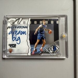 🏧COOPER FLAGG RC Inspirational Dream Big Basketball Card TOPPS CHROME